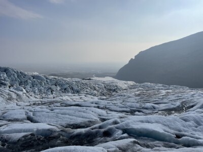 view of the glacier